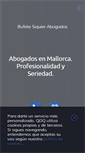 Mobile Screenshot of bufeteabogadosmallorca.com