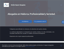 Tablet Screenshot of bufeteabogadosmallorca.com